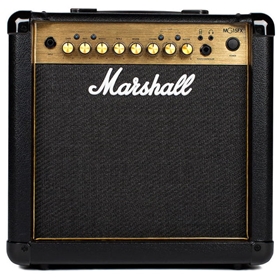 Marshall MG Gold 15W Combo, 4 Channels, 8" Speaker, Digital Effects