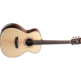 Washburn 6-string Acoustic-electric Guitar with Sitka Spruce Top, Mahogany Back and Sides, Satin Nal