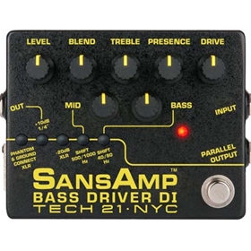 SansAmp Bass Driver DI (v2) - Pre-Amp & DI for Bass
