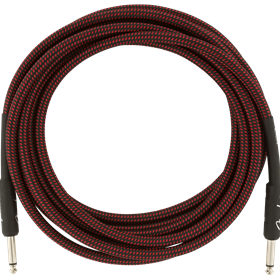 Professional Series Instrument Cable, 15', Red Tweed