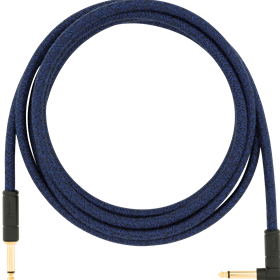 Festival Instrument Cable, Straight/Angle, 10', Pure Hemp, Blue Dream