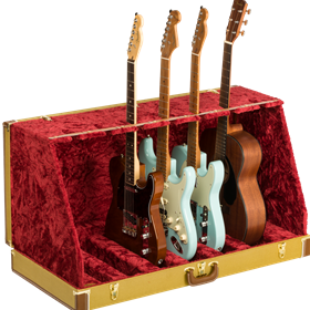 Fender® Classic Series Case Stand - 7 Guitar, Tweed