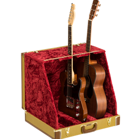 Fender® Classic Series Case Stand - 3 Guitar, Tweed