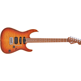 USA Select DK24 HSS 2PT CM QM, Caramelized Maple Fingerboard, Autumn Glow