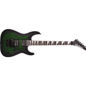 JS Series Dinky® Arch Top JS32Q DKA, Amaranth Fingerboard, Transparent Green Burst