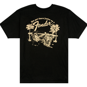 Fender® Get There Faster T-Shirt, Black, M
