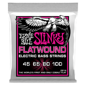 Slinky Flat Wound Bass Strings