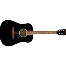 FA-125 Dreadnought, Walnut Fingerboard, Black