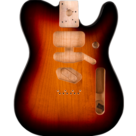 Deluxe Series Telecaster® SSH Alder Body Modern Bridge Mount, 3-Color Sunburst