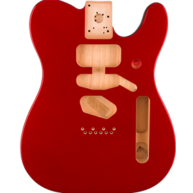 Deluxe Series Telecaster® SSH Alder Body Modern Bridge Mount, Candy Apple Red