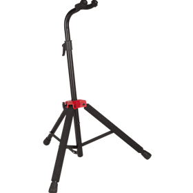 Deluxe Hanging Guitar Stand, Black/Red