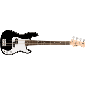Mini Precision Bass®, Laurel Fingerboard, White Pickguard, Black