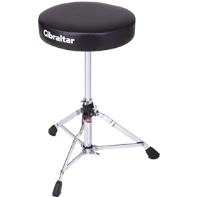 Gibraltar 5608 Single Brace Drum Throne - Round Seat