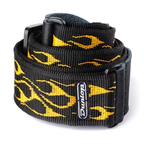 Dunlop Flame Orange Classic Straps