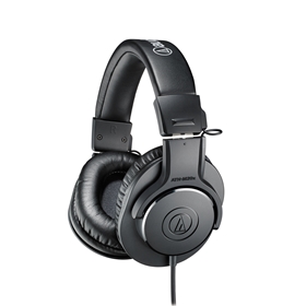 Closed-back dynamic monitor headphones