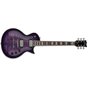 LTD EC-256 SEE THRU PURPLE SUNBURST