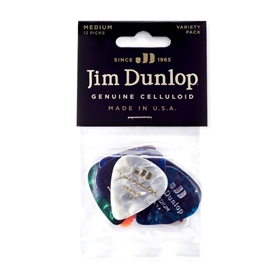 Dunlop Celluloid Picks Variety Pack - Medium
