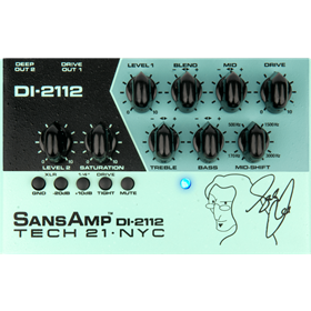 Tech 21 DI-2112 Geddy Lee Signature Pre-Amp