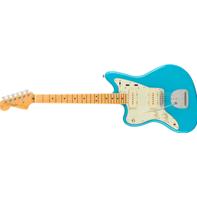 American Professional II Jazzmaster® Left-Hand, Maple Fingerboard, Miami Blue