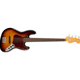 American Professional II Jazz Bass® Fretless, Rosewood Fingerboard, 3-Color Sunburst