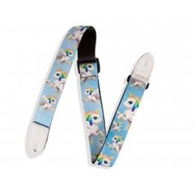 Levy's Junior Guitar Strap, Unicorn Pattern, 1.5"