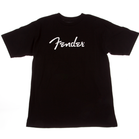 Fender® Spaghetti Logo T-Shirt, Black, M