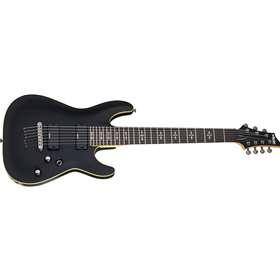 Demon-7 Aged Black Satin