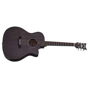 Deluxe Acoustic Satin See Through Black