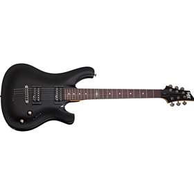 006 Sgr By Schecter Midnight Satin Black W/ Gig Bag