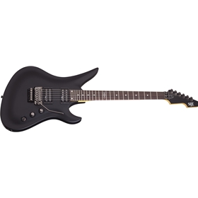 Avenger Fr Sgr By Schecter Midnight Satin Black W/ Gig Bag
