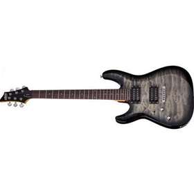 Left Hand C-6 Plus Solid-Body Electric Guitar, Charcoal Burst