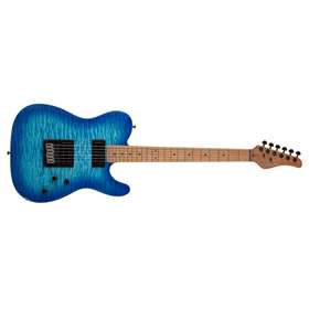 Pt Pro-Maple Trans Blue Burst