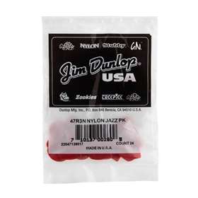 Dunlop Red Nylon Jazz III Guitar Pick (24/bag)