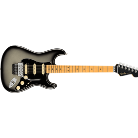 Ultra Luxe Stratocaster® Floyd Rose® HSS, Maple Fingerboard, Silverburst