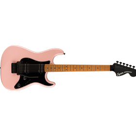 Contemporary Stratocaster® HH FR, Roasted Maple Fingerboard, Black Pickguard, Shell Pink Pearl