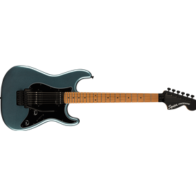 Contemporary Stratocaster® HH FR, Roasted Maple Fingerboard, Black Pickguard, Gunmetal Metallic