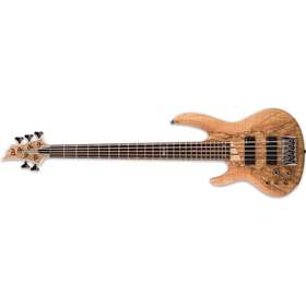 LTD B-205 Left-Handed Bass Guitar Ash Natural Satin