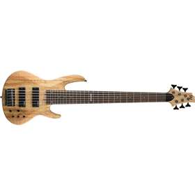 LTD B-206 6-String Electric Bass Natural Satin
