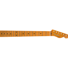 Roasted Maple Vintera® Mod '50's Telecaster® Neck, 21 Medium Jumbo Frets, 9.5", "V" Shape