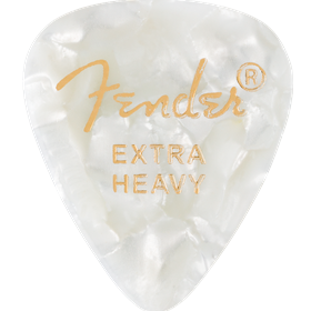 351 Shape Premium Picks, Extra Heavy, White Moto, 12 Count