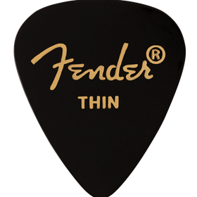 Classic Celluloid, Black, 351 Shape, Thin, 12 Count