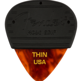 Mojo Grip Picks, Celluloid, Thin, 3-Pack, Tortoiseshell