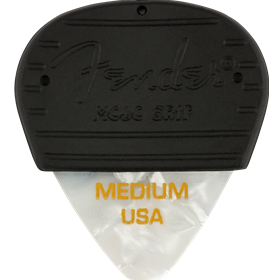 Mojo Grip Picks, Celluloid, Medium, 3-Pack, White Moto