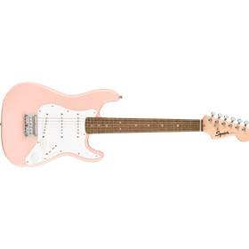 Mini Stratocaster®, Laurel Fingerboard, White Pickguard, Shell Pink