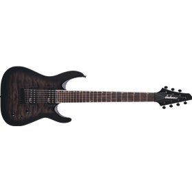 JS Series Dinky® Arch Top JS22Q-7 DKA HT, Amaranth Fingerboard, Transparent Black Burst