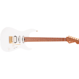 Pro-Mod DK24 HSS 2PT CM, Caramelized Maple Fingerboard, Snow White