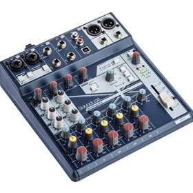 8 ch desktop mixer with USB and Effects