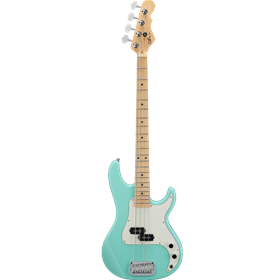 G&L Fullerton Deluxe SB-1 Bass, Surf Green w/ Maple Fretboard