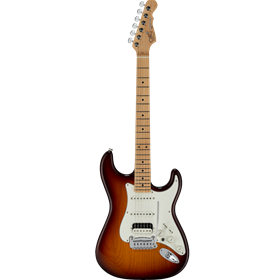 G&L Fullerton Deluxe Legacy HB, Old School Tobacco Burst w/ Maple Fingerboard