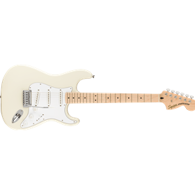 Affinity Series® Stratocaster®, Maple Fingerboard, White Pickguard, Olympic White